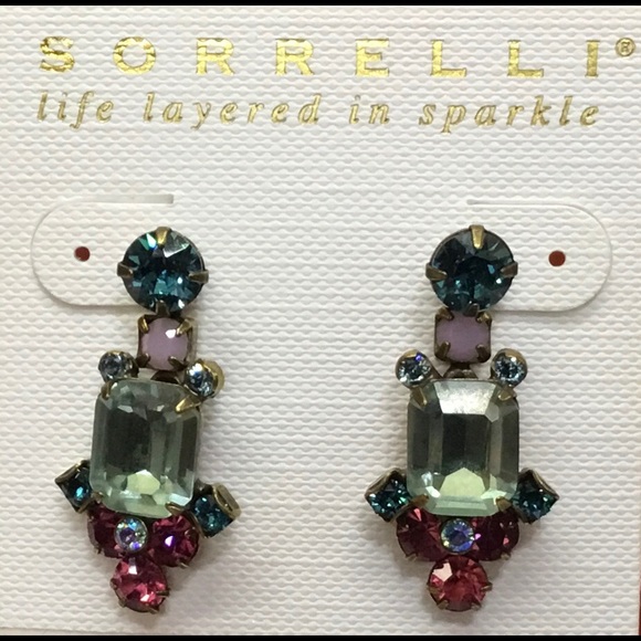 NWT Sorrelli Stud /drop/dangle/earrings - Picture 2 of 8